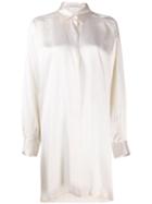 Christian Dior Pre-owned 1990's Long-sleeve Oversized Shirt - Neutrals