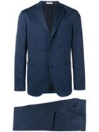Boglioli Straight Fit Suit - Blue