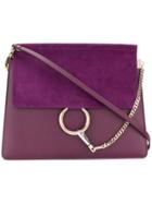 Chloé Faye Shoulder Bag - Pink & Purple