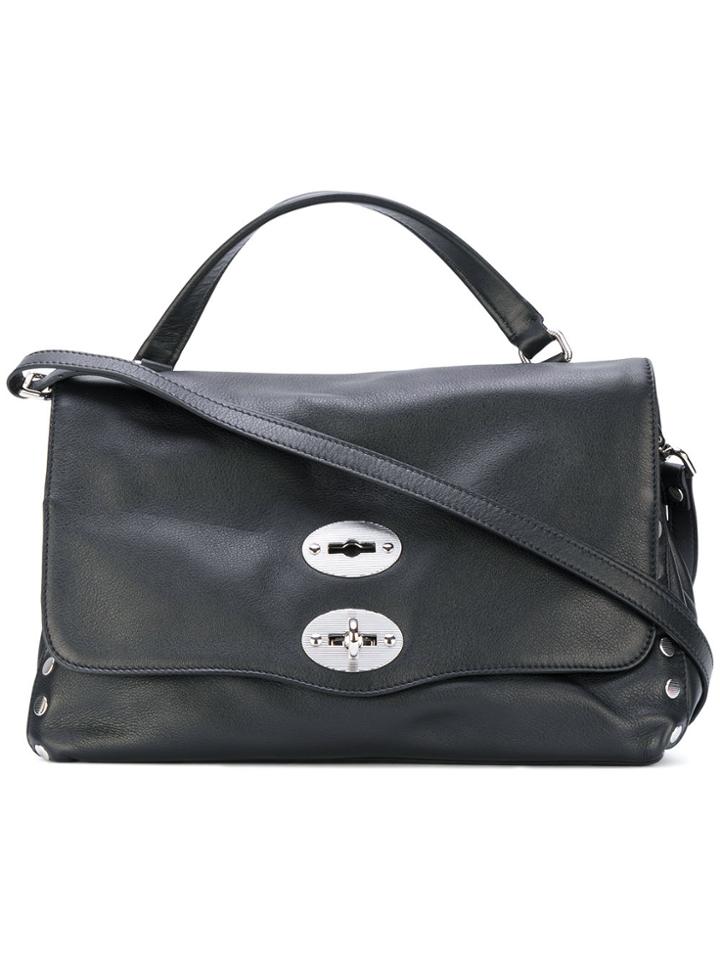 Zanellato Studded Detail Tote - Black