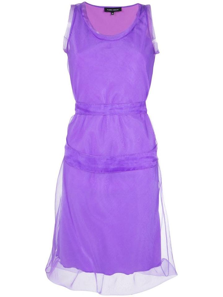 Gloria Coelho Short Dress - Purple