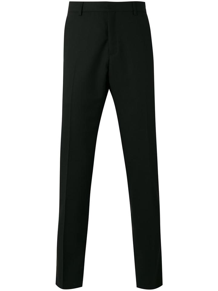 Ami Alexandre Mattiussi Tailored Trousers, Men's, Size: 36, Black, Wool/polyester