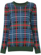 Macgraw Quantum Tartan Jumper - Blue