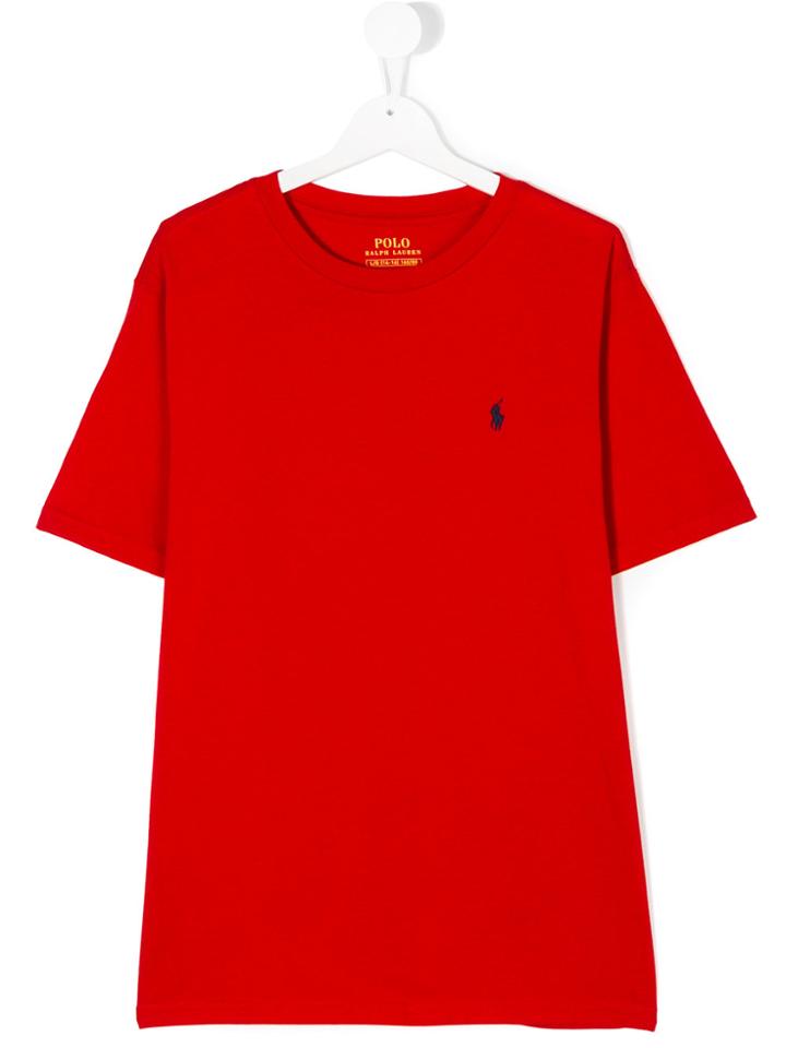 Ralph Lauren Kids Classic Logo T-shirt - Red