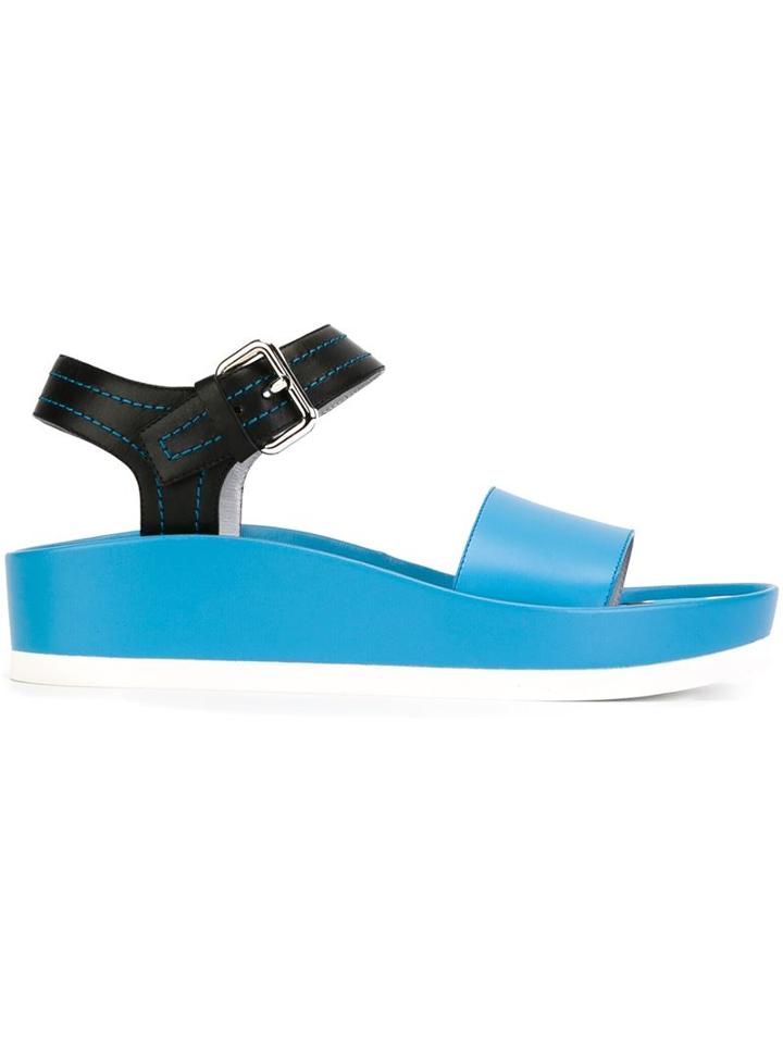 Pollini Bicolour Sandals