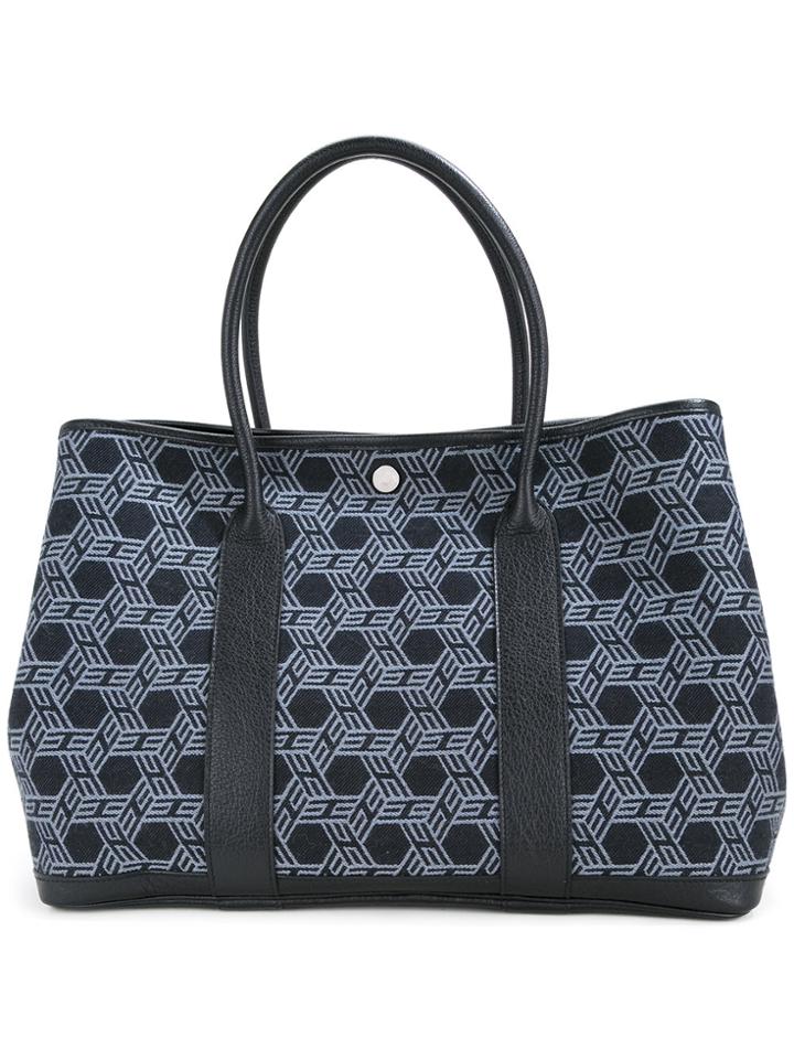 Hermès Vintage Garden Party Pm Tote - Black