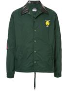 Facetasm Logo Rain Jacket - Green