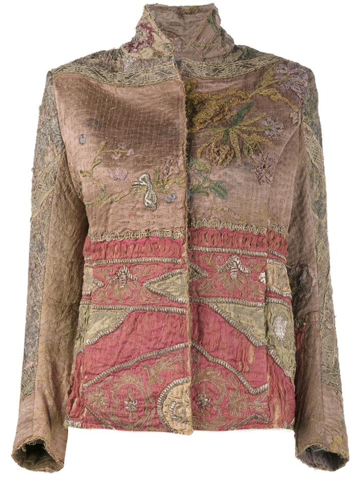 By Walid 18th Century French Ecclesiastic Jacket - Brown