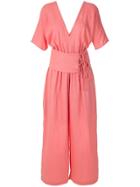 Olympiah Ylang Tie Waist Jumpsuit - Orange