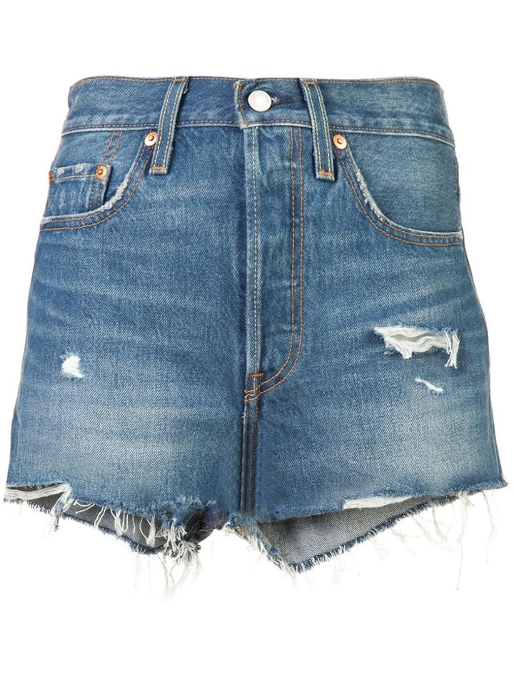 Levi's 501 High Rise Short - Blue