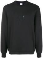 Cp Company Logo Sweatshirt - Black