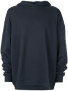 Thom Krom Oversized Hoodie - Blue