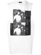 Raf Simons Raver Print Vest - White