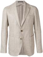 Tagliatore Buttoned Blazer Jacket - Neutrals