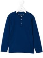 Hartford Kids Long Sleeve Henley Top, Boy's, Size: 8 Yrs, Blue
