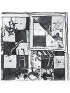 Alexander Mcqueen Snakes And Ladders Print Foulard - White