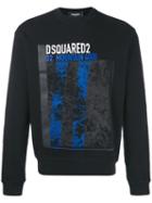 Dsquared2 - Mountain Print Sweatshirt - Men - Cotton - Xxl, Black, Cotton