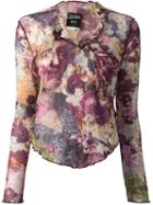 Jean Paul Gaultier Vintage Floral Print Skirt Suit, Women's, Size: Medium