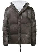 Kru Camouflage Padded Jacket - Grey