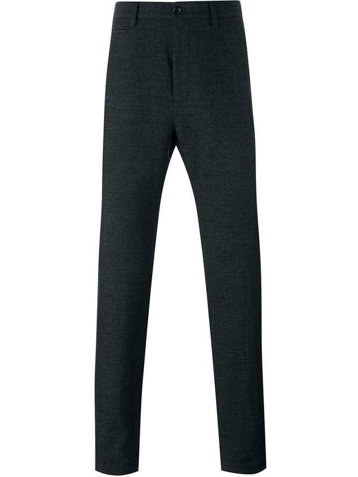 Hope Reg Trousers, Men's, Size: 46, Grey, Cotton/linen/flax/polyester
