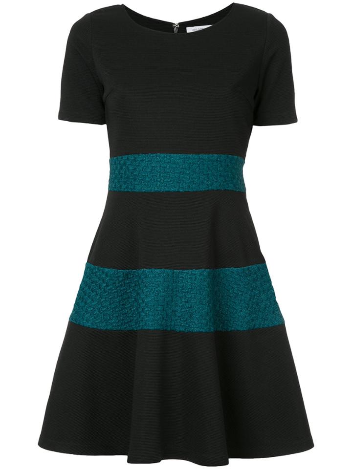 Guild Prime Knitted Panel Dress - Black