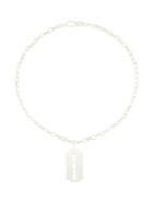 Undercover Blade Charm Necklace - Metallic