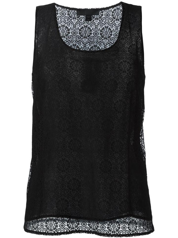 Burberry Prorsum Lace Tank Top