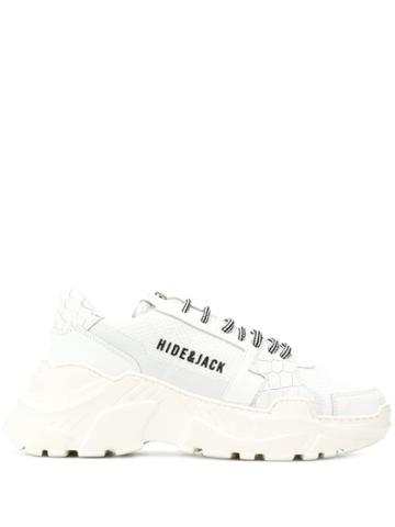 Hide & Jack Chunky Sole Sneakers - White