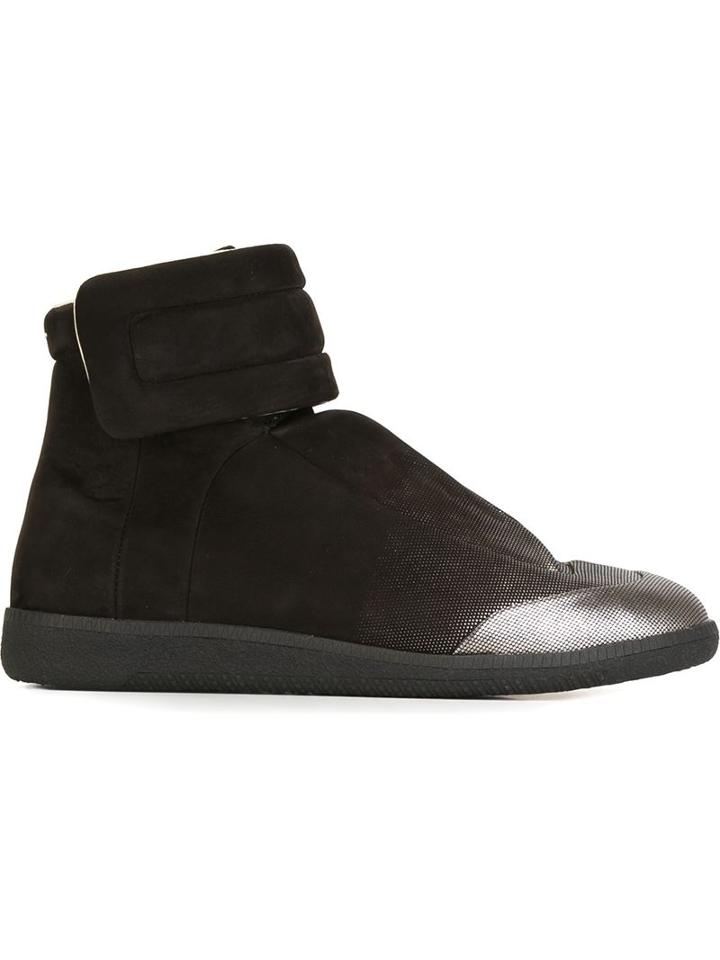 Maison Margiela Future Hi-top Sneakers, Women's, Size: 39, Black, Rubber/pvc