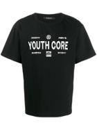 Misbhv Youth Core Print T-shirt - Black