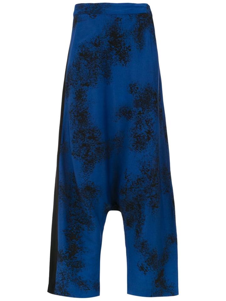 Mara Mac High Waisted Culottes - Blue