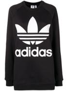 Adidas Oversize Logo Sweatshirt - Black