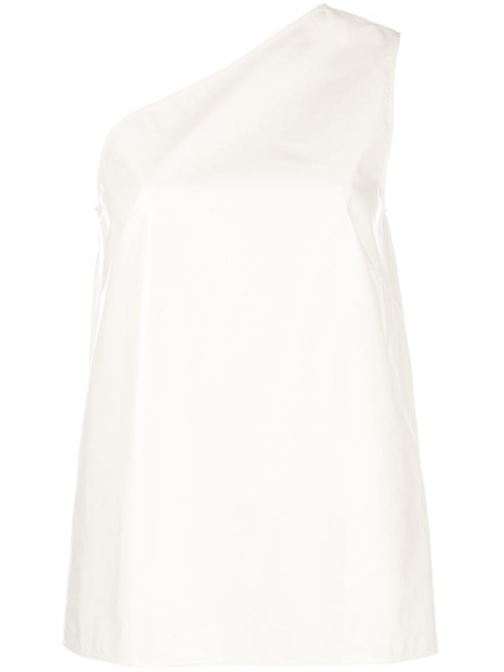 Calvin Klein 205w39nyc One Shoulder Top - White