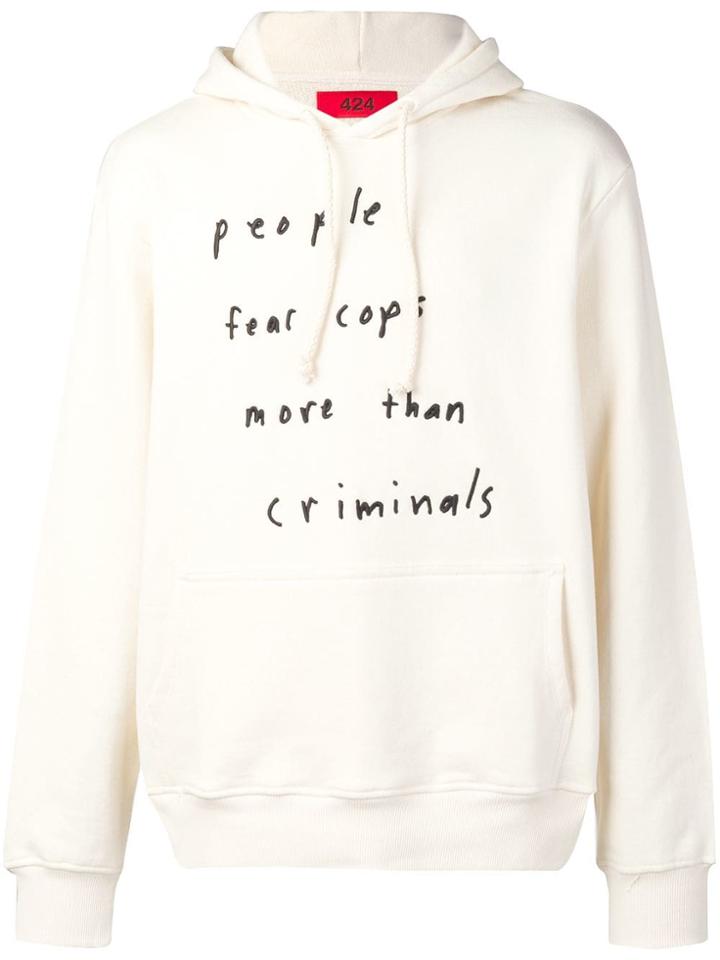 424 Signature Hoodie - Neutrals