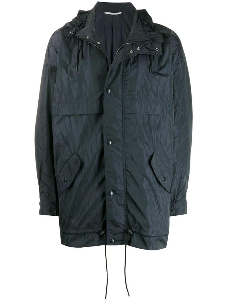 Valentino Lightweight Pleated Jacket - Blue