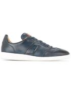 Magnanni Flat Lace-up Sneakers - Blue