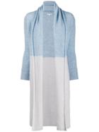 Borgo Asolo Shawl Collar Cardi-coat - Blue