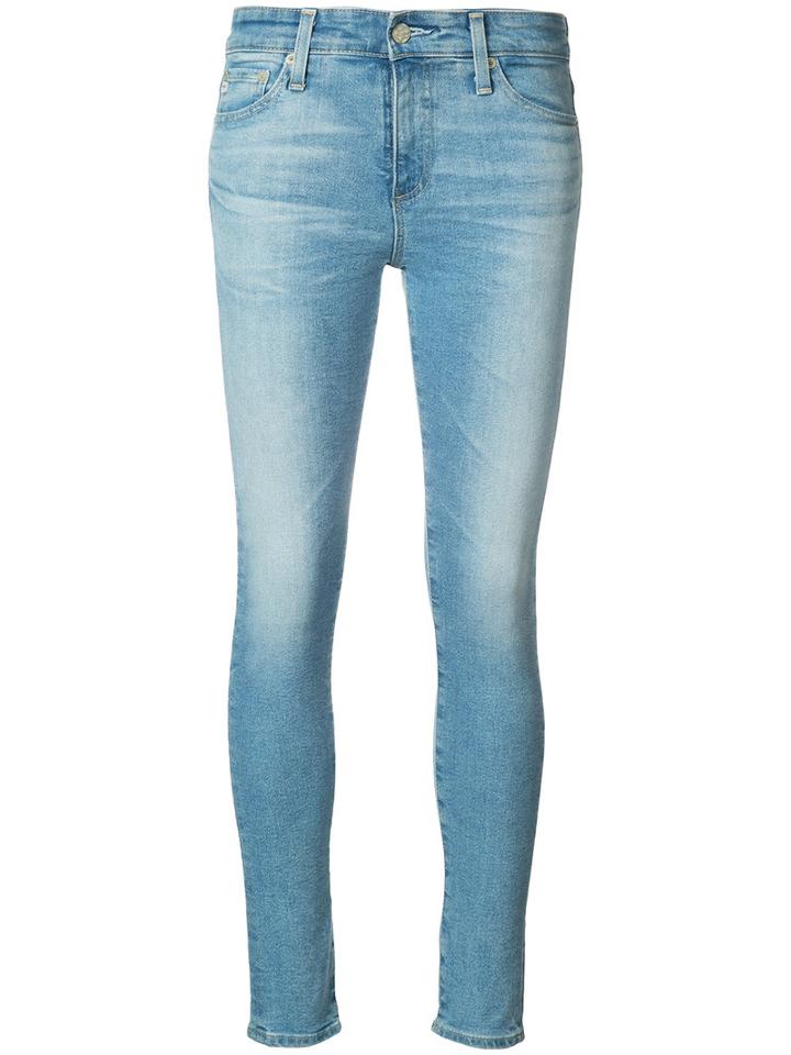 Ag Jeans - Farrah Jeans - Women - Cotton/polyester/polyurethane - 31, Blue, Cotton/polyester/polyurethane