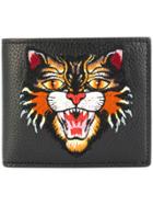 Gucci Angry Cat Billfold Wallet - Black