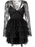 Aniye By Layered Ruffle Dress - Black