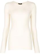 The Row 'aven' Sweater, Women's, Size: Medium, Nude/neutrals, Silk/cotton