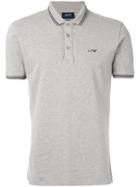 Armani Jeans - Logo Polo Shirt - Men - Cotton/spandex/elastane - L, Grey, Cotton/spandex/elastane