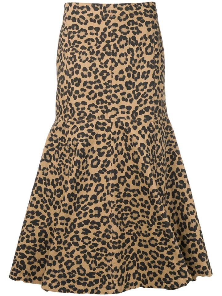 Simonetta Ravizza Vulcano Midi Skirt - Neutrals