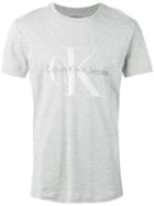 Logo Print T-shirt - Men - Cotton - Xl, Grey, Cotton, Calvin Klein Jeans