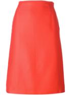 Jean Louis Scherrer Vintage A-line Skirt - Yellow & Orange