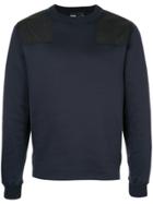 Kolor Shoulder Panel Detail Jumper - Blue