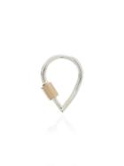 Marla Aaron Teardrop Lock Charm - Metallic