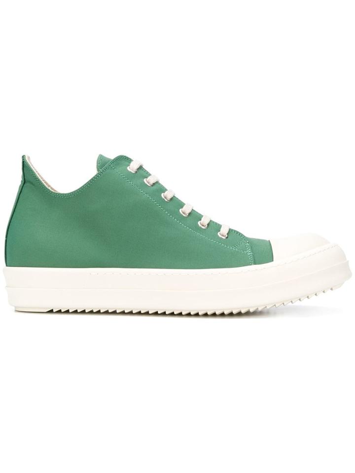Rick Owens Drkshdw Low Top Sneakers - Green