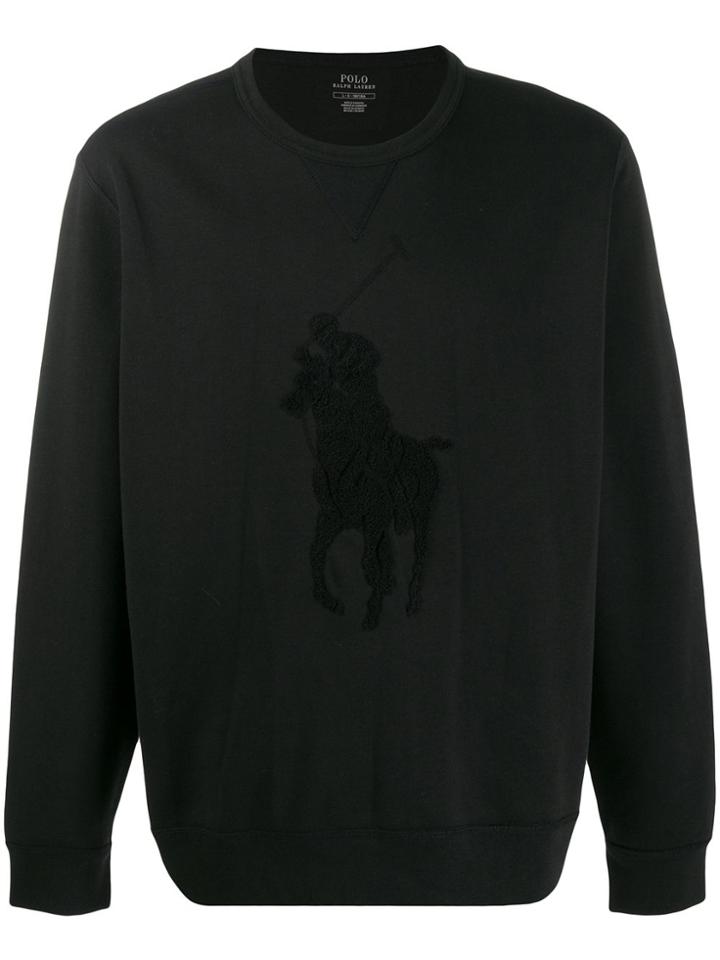 Ralph Lauren Branded Jumper - Black