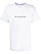 F.a.m.t. Slogan T-shirt - White
